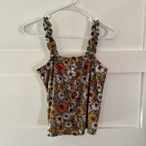 No Boundaries Floral Print Women's crop Top